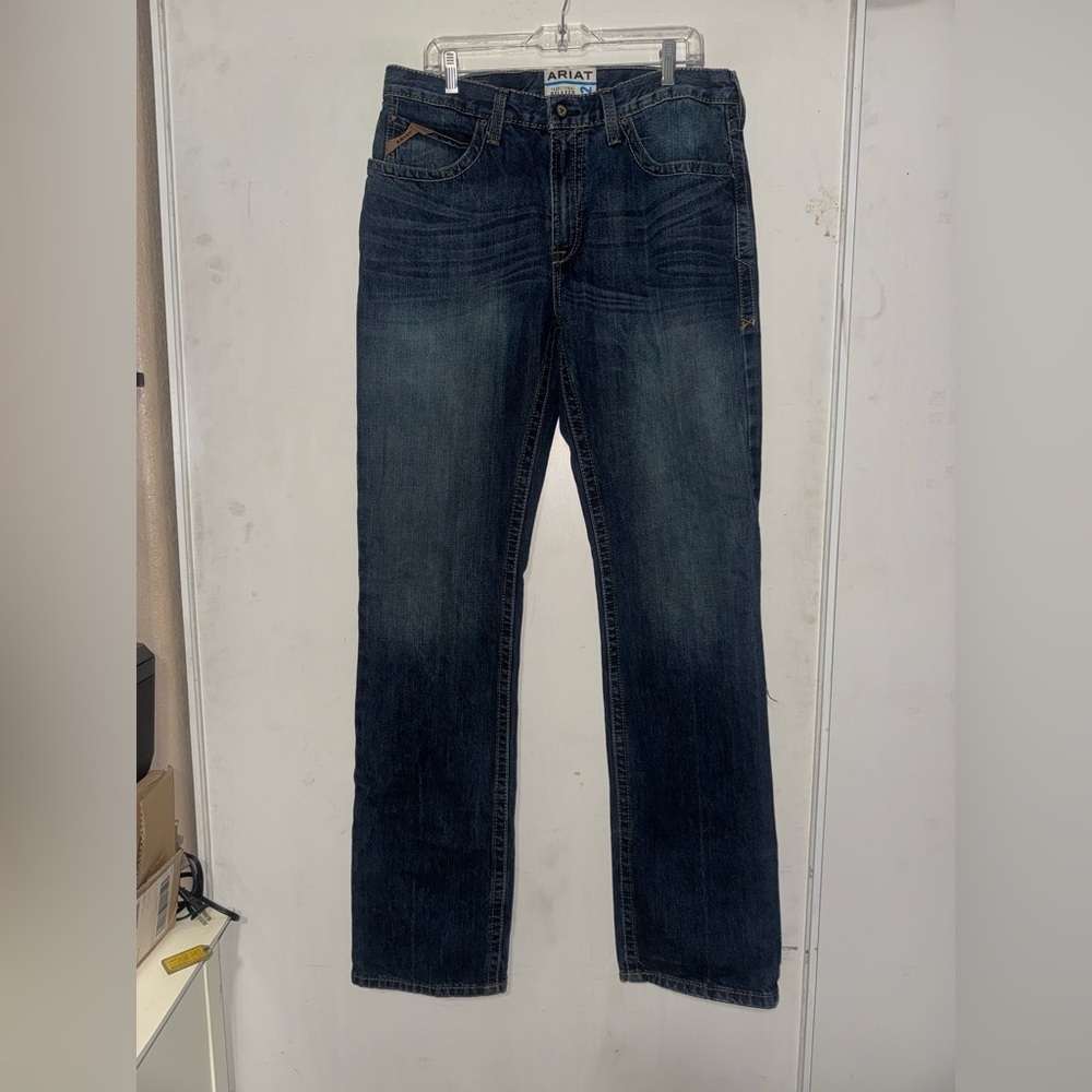 Ariat Men's Dark Blue Relaxed Jeans